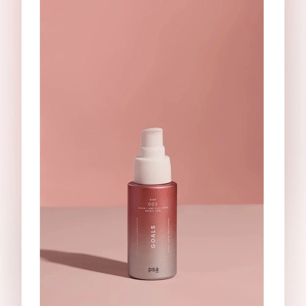 NEW PSA Skincare GOALS Multi Acids & Probiotics Perfecting Night Serum
